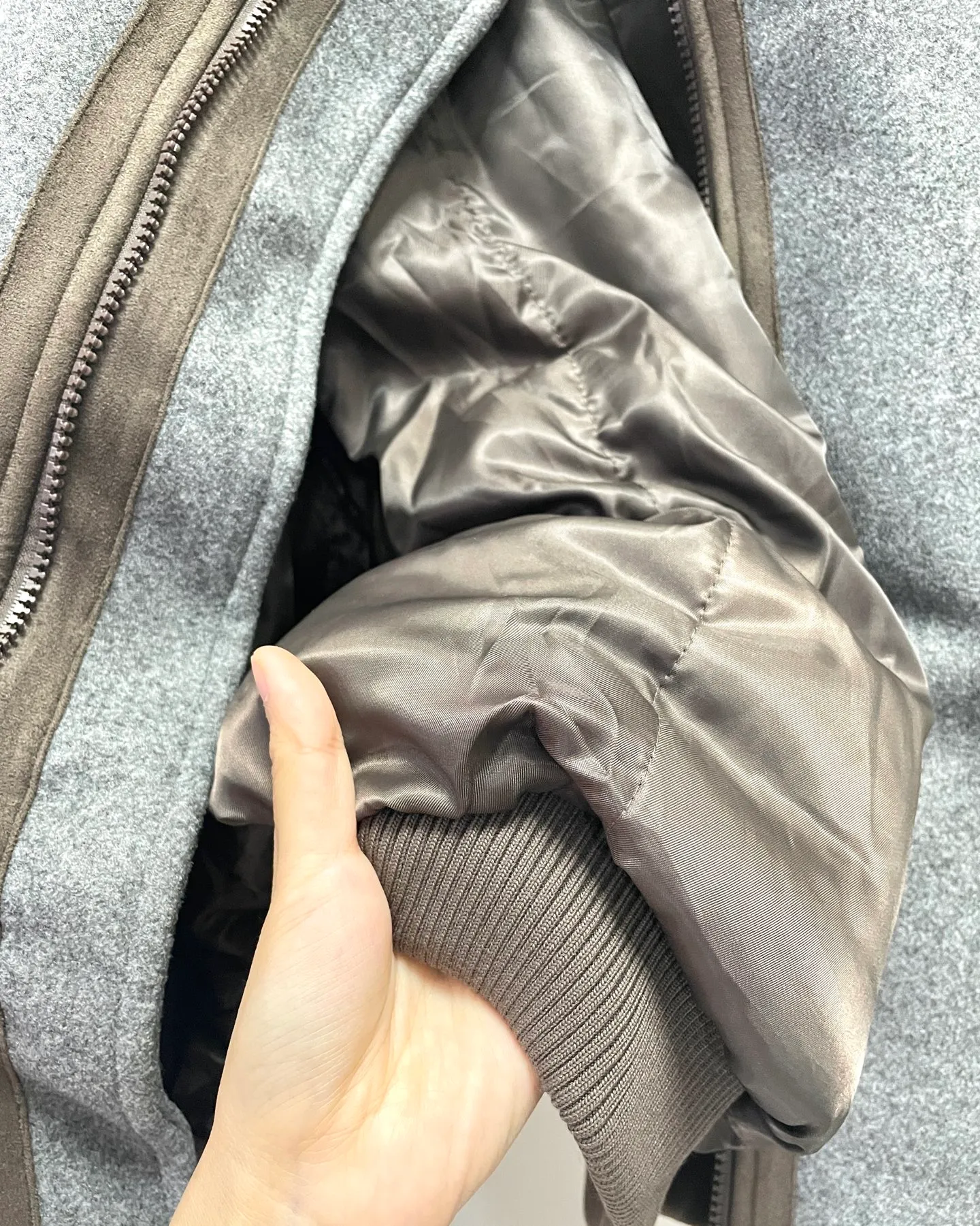Real shot of gray details # P490